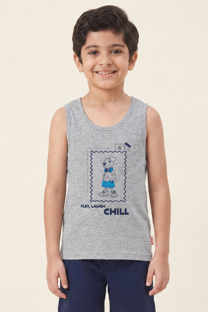 Lee Cooper Boys Printed Vest (Pack of 2) - Multicolor — image 8